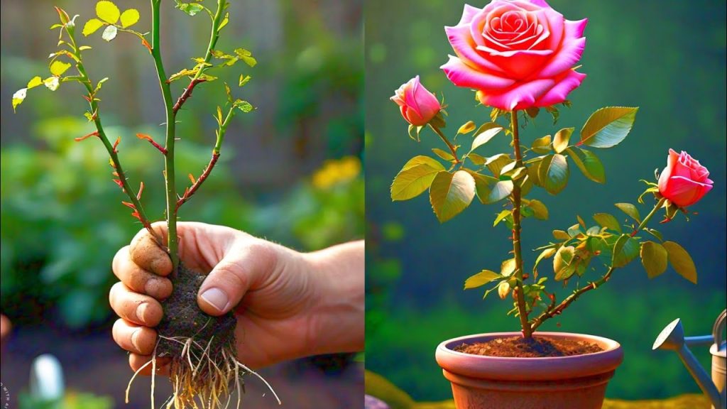 টবে গোলাপ গাছের পরিচর্যা